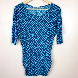 4/$20 41 Hawthorn Berneen wide neck Tunic Top Sm